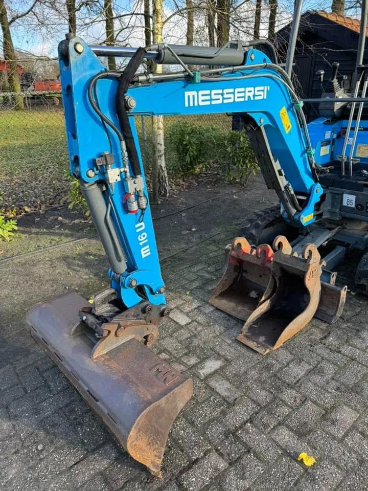 Minibagger van het type Messersi M16U Minigraver cw05 kubota, Gebrauchtmaschine in Harskamp (Foto 8)