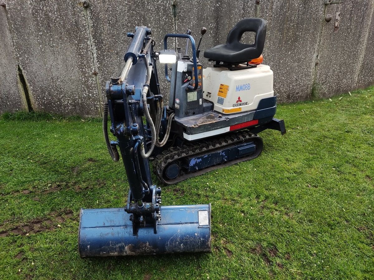 Minibagger tip Mitsubishi MM-08B, Gebrauchtmaschine in Klarenbeek (Poză 3)