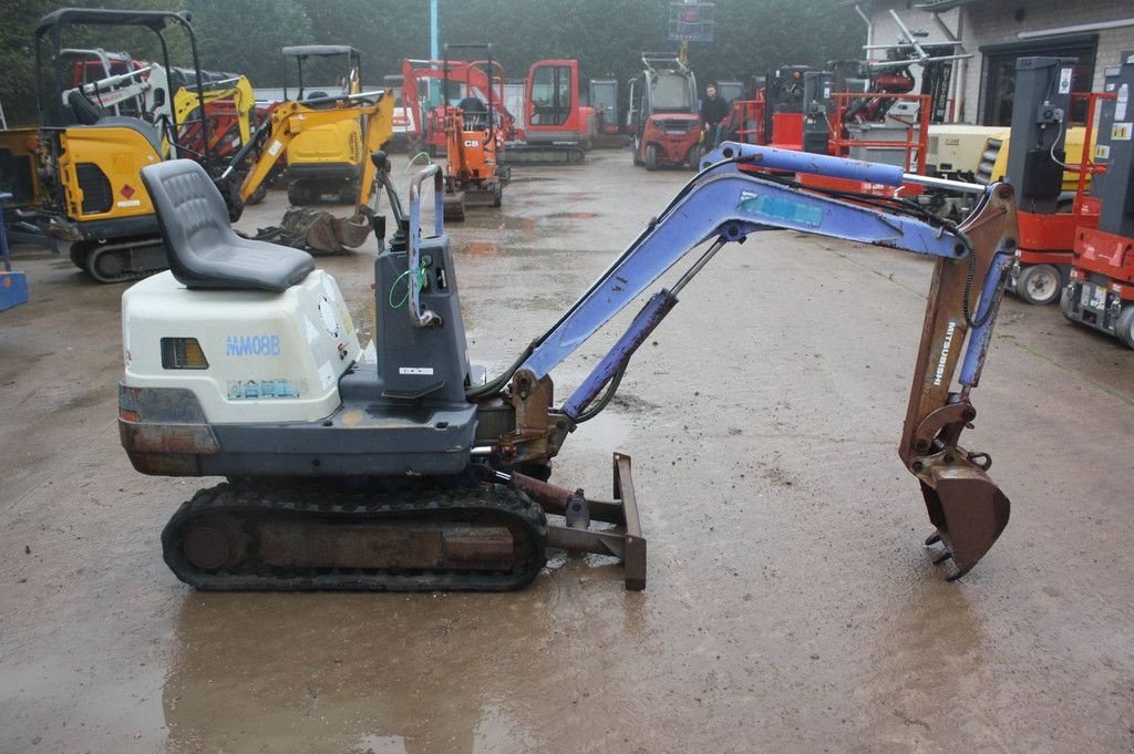 Minibagger Türe ait Mitsubishi MM08B, Gebrauchtmaschine içinde Antwerpen (resim 10)