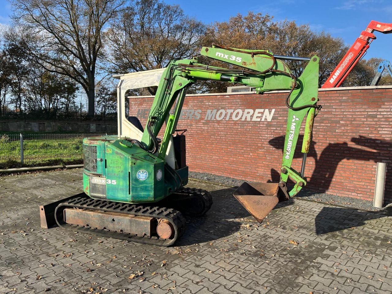 Minibagger tipa Mitsubishi MX35, Gebrauchtmaschine u Nederweert (Slika 7)