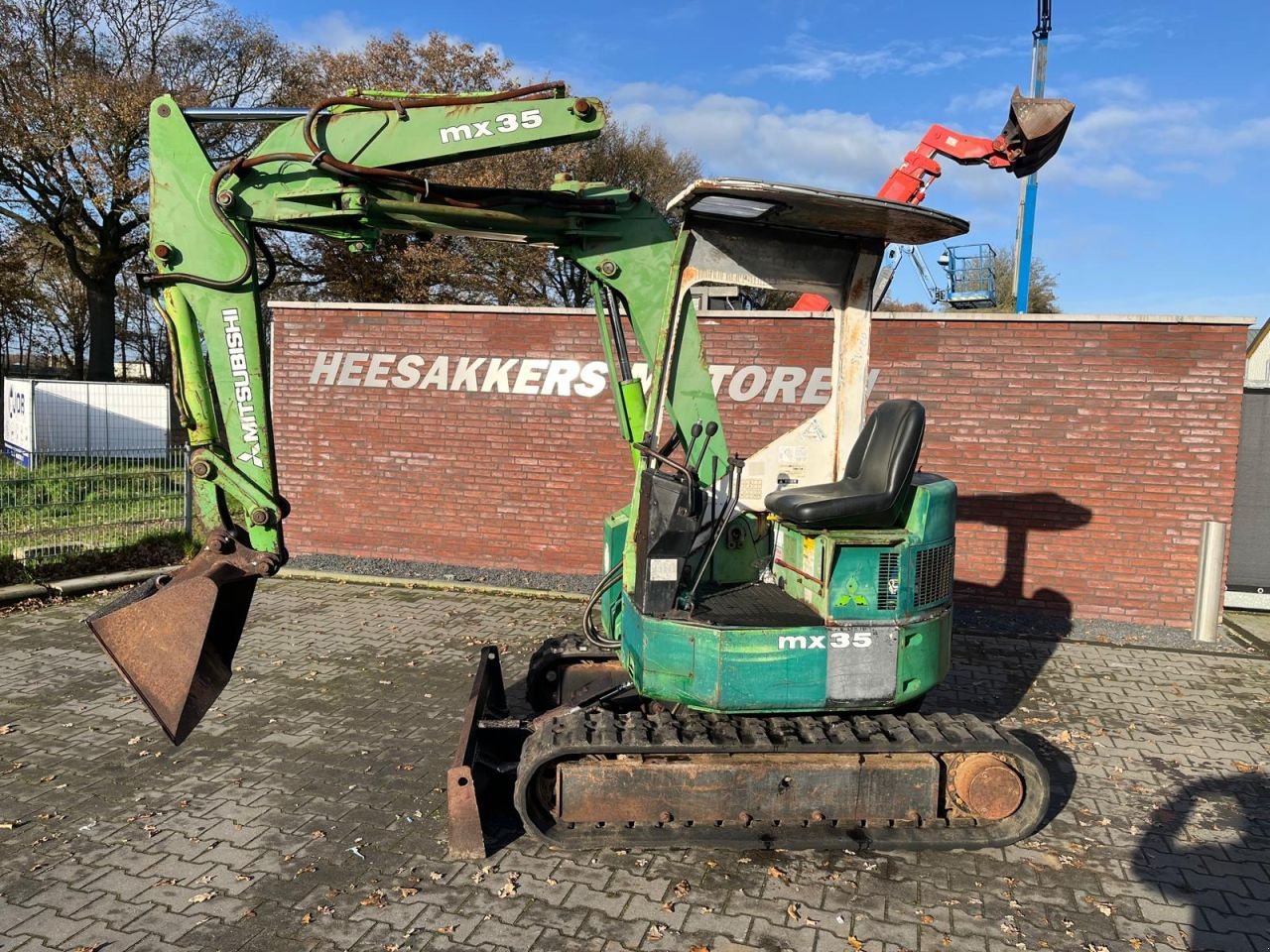 Minibagger tipa Mitsubishi MX35, Gebrauchtmaschine u Nederweert (Slika 4)