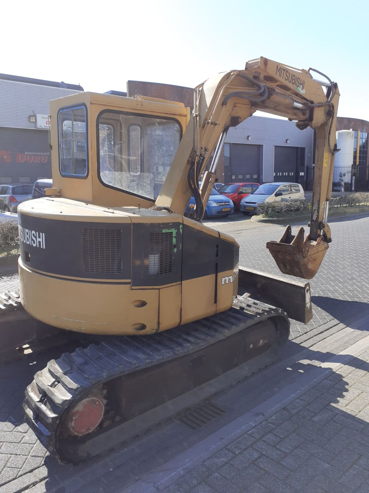 Minibagger del tipo Mitsubishi Mx55., Gebrauchtmaschine en Alblasserdam (Imagen 8)