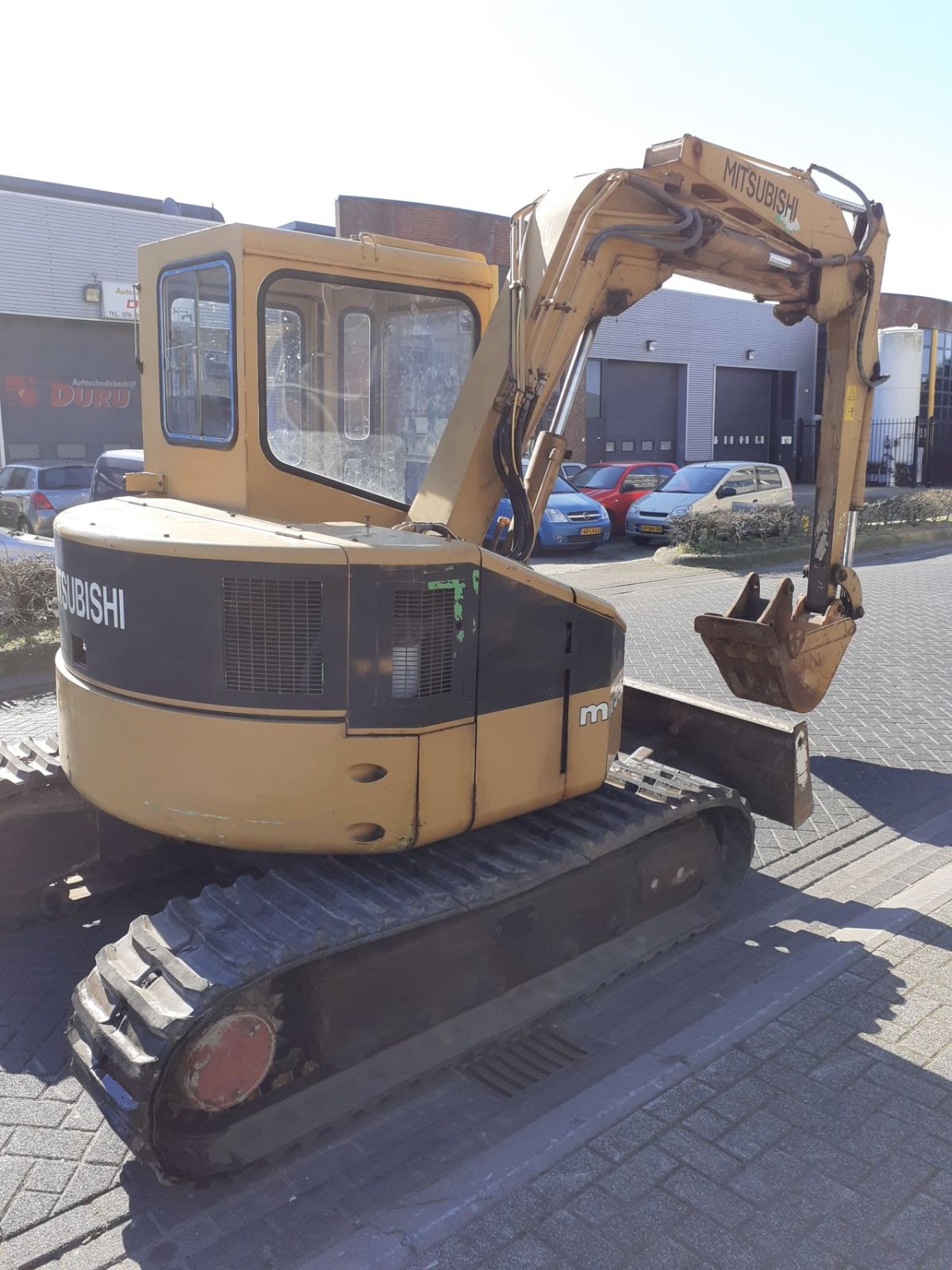 Minibagger van het type Mitsubishi Mx55., Gebrauchtmaschine in Alblasserdam (Foto 5)