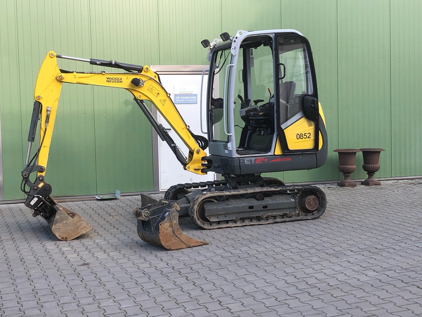 Minibagger типа Neuson ET 24, Gebrauchtmaschine в Rischgau (Фотография 12)