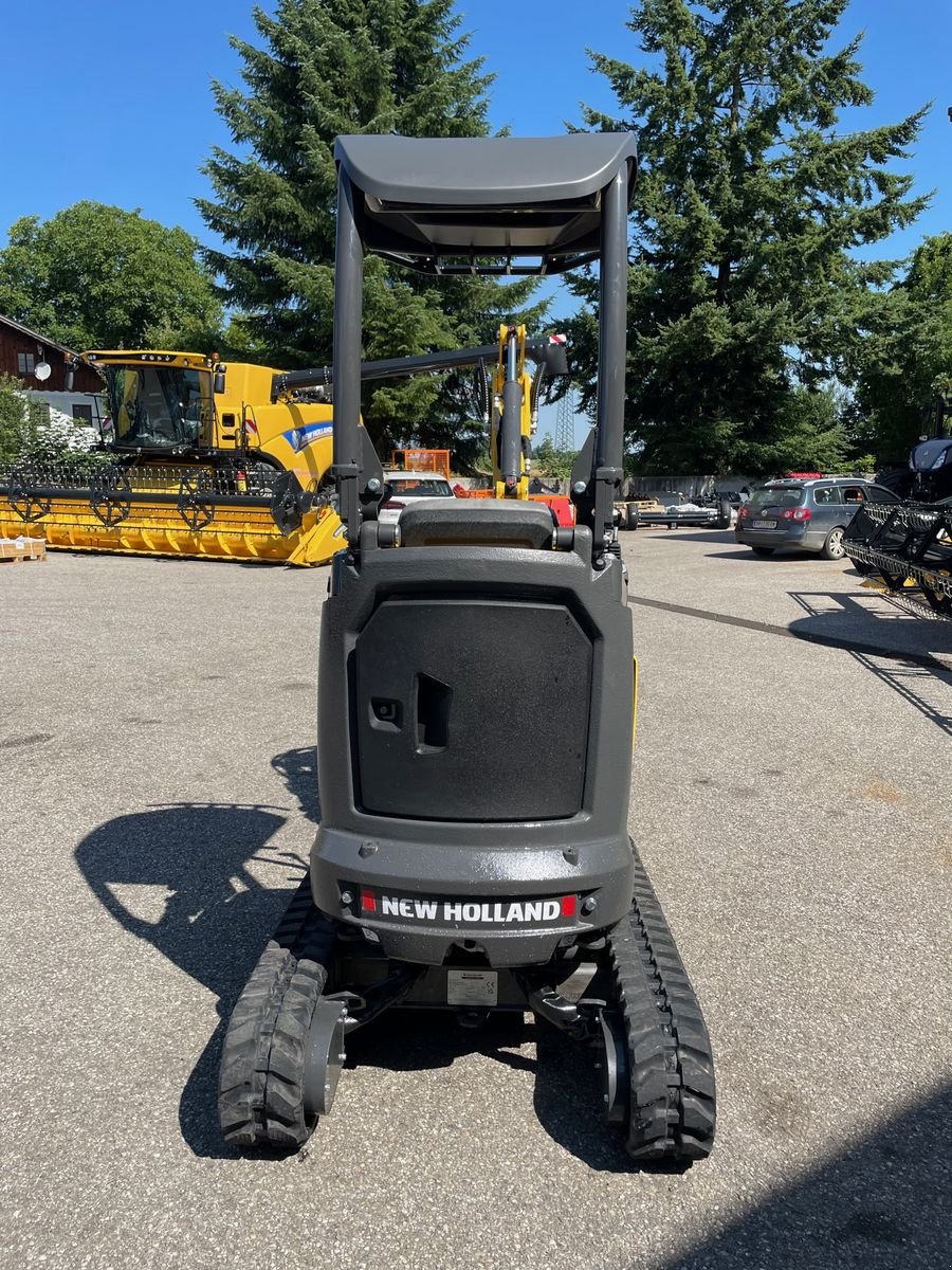 Minibagger del tipo New Holland E14D ROLL-BAR, Neumaschine en Burgkirchen (Imagen 4)