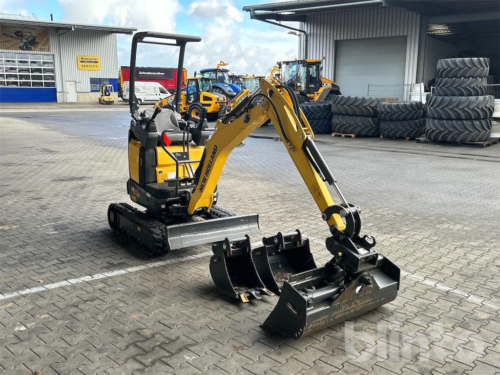 Minibagger del tipo New Holland E14D, Gebrauchtmaschine en Düsseldorf (Imagen 2)