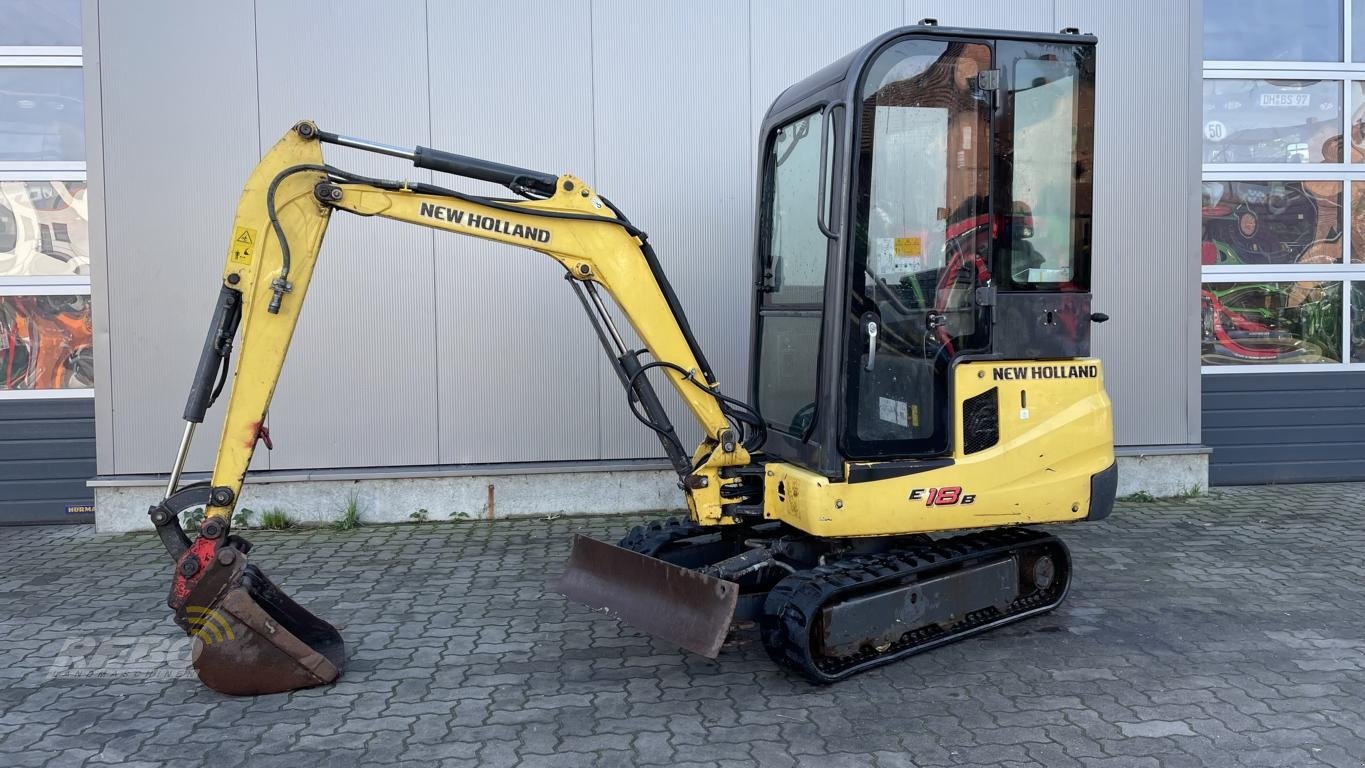 Minibagger del tipo New Holland E18 B, Gebrauchtmaschine en Neuenkirchen-Vörden (Imagen 1)