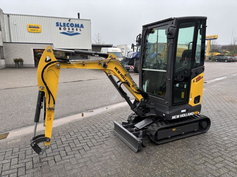 Minibagger типа New Holland E19D Minigraver, Neumaschine в BOEKEL