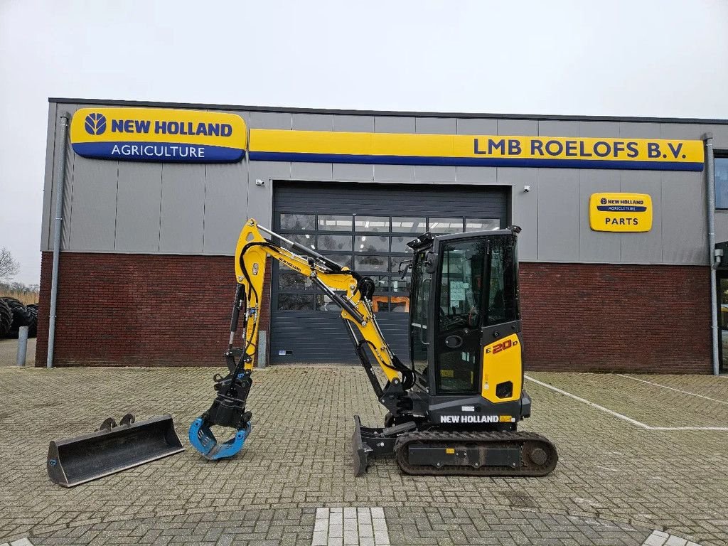 Minibagger of the type New Holland E20 D, Gebrauchtmaschine in BENNEKOM (Picture 10)