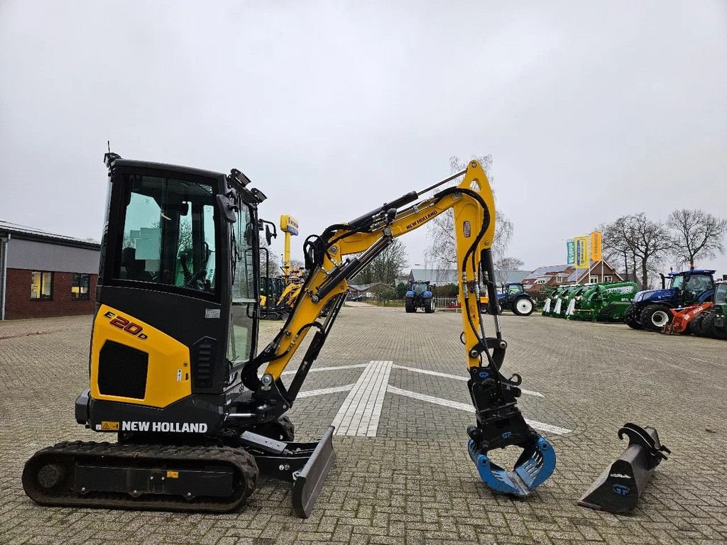 Minibagger of the type New Holland E20 D, Gebrauchtmaschine in BENNEKOM (Picture 5)