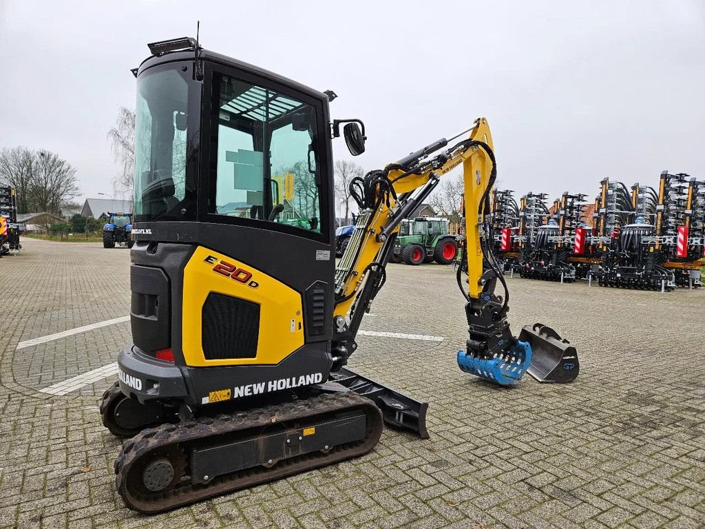 Minibagger типа New Holland E20 D, Gebrauchtmaschine в BENNEKOM (Фотография 7)