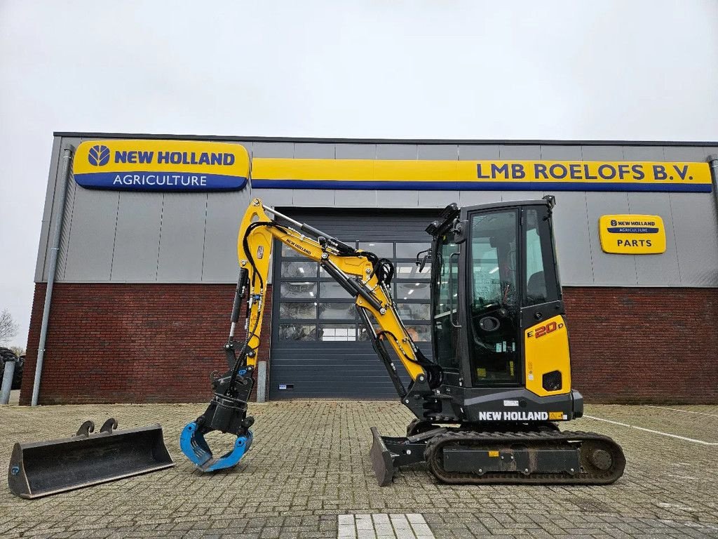 Minibagger of the type New Holland E20 D, Gebrauchtmaschine in BENNEKOM (Picture 11)