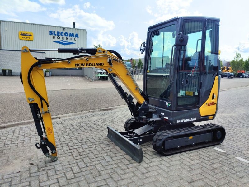 Minibagger of the type New Holland E22D Minigraver, Neumaschine in BOEKEL (Picture 1)