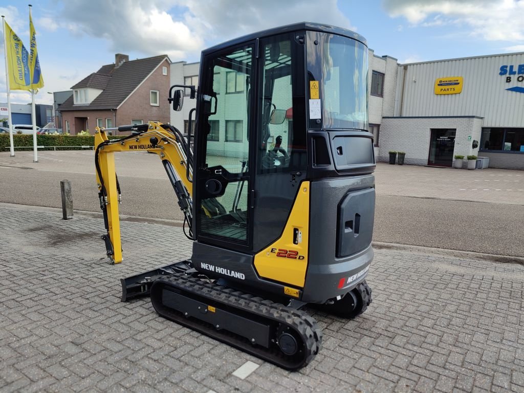 Minibagger Türe ait New Holland E22D Minigraver, Neumaschine içinde BOEKEL (resim 2)