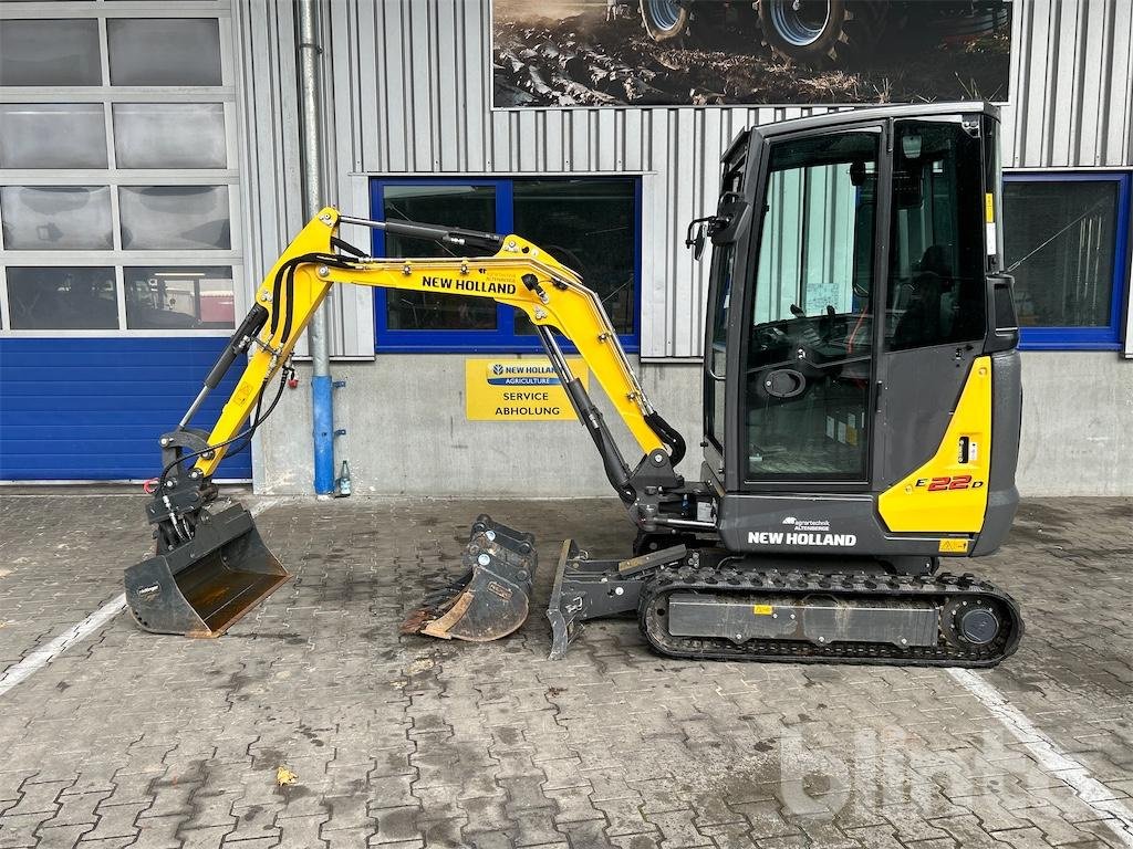 Minibagger tipa New Holland E22D, Gebrauchtmaschine u Düsseldorf (Slika 4)