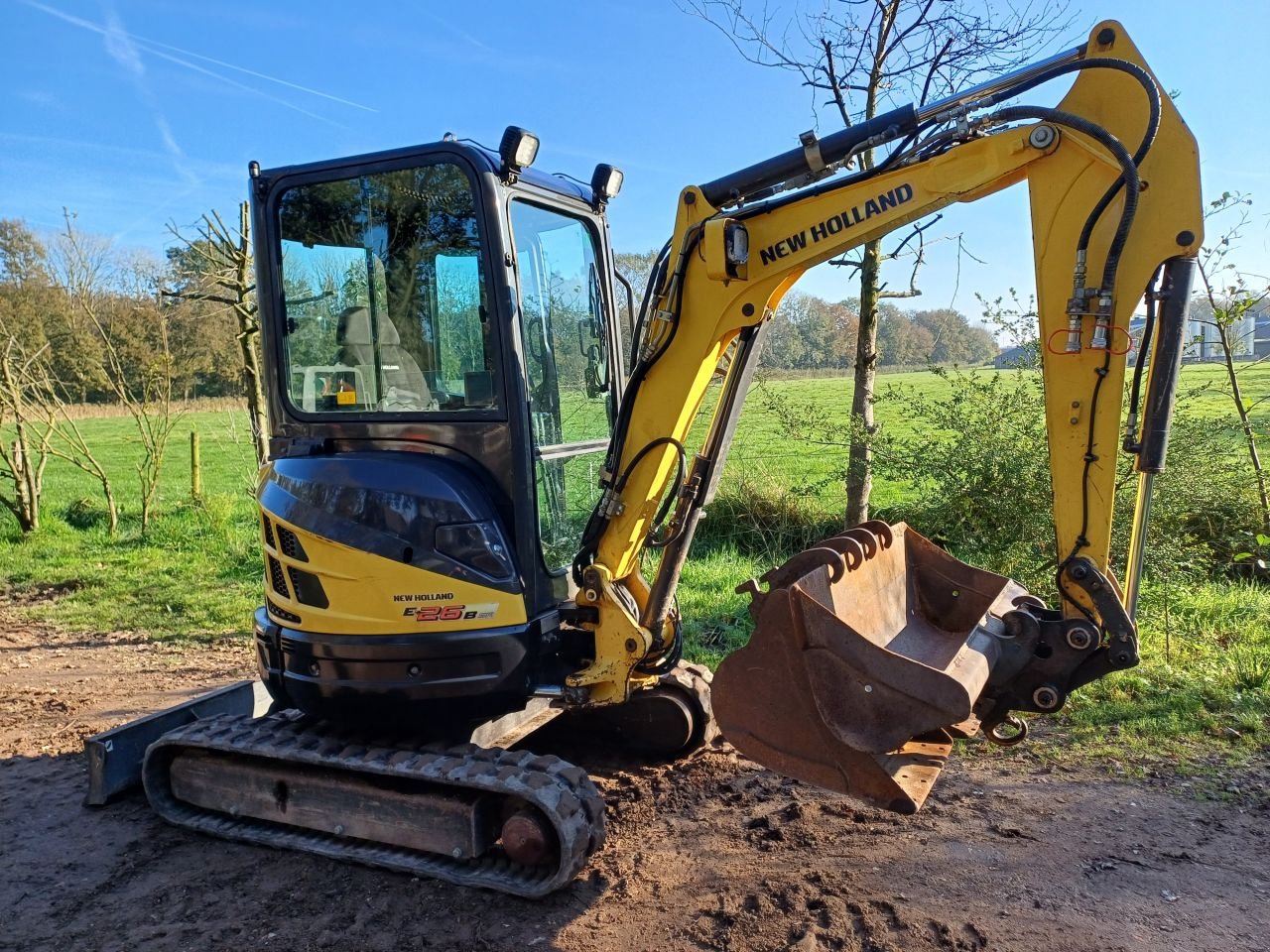 Minibagger of the type New Holland E26B, Gebrauchtmaschine in Terschuur (Picture 4)