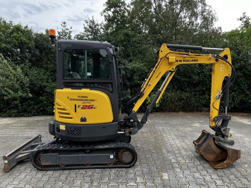 Minibagger van het type New Holland E26C rupskraan, Gebrauchtmaschine in Luttenberg