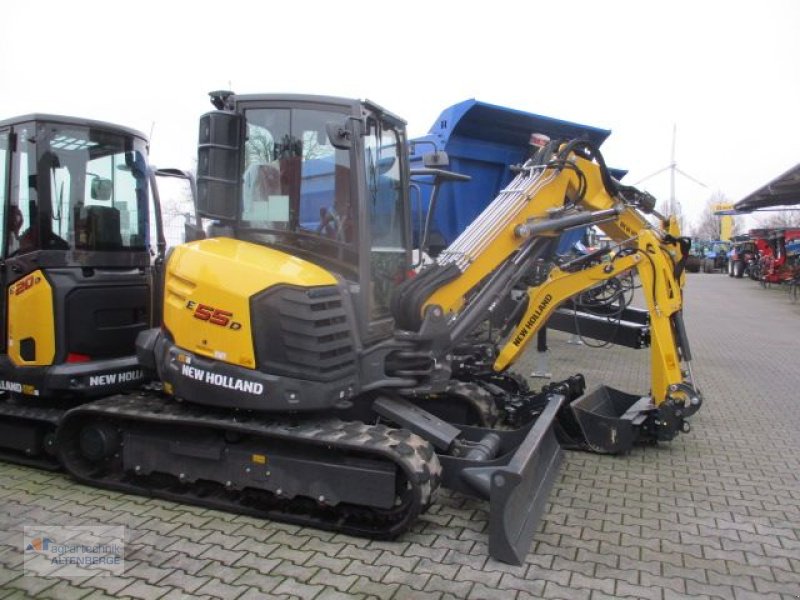 Minibagger от тип New Holland E55D, Neumaschine в Altenberge (Снимка 7)