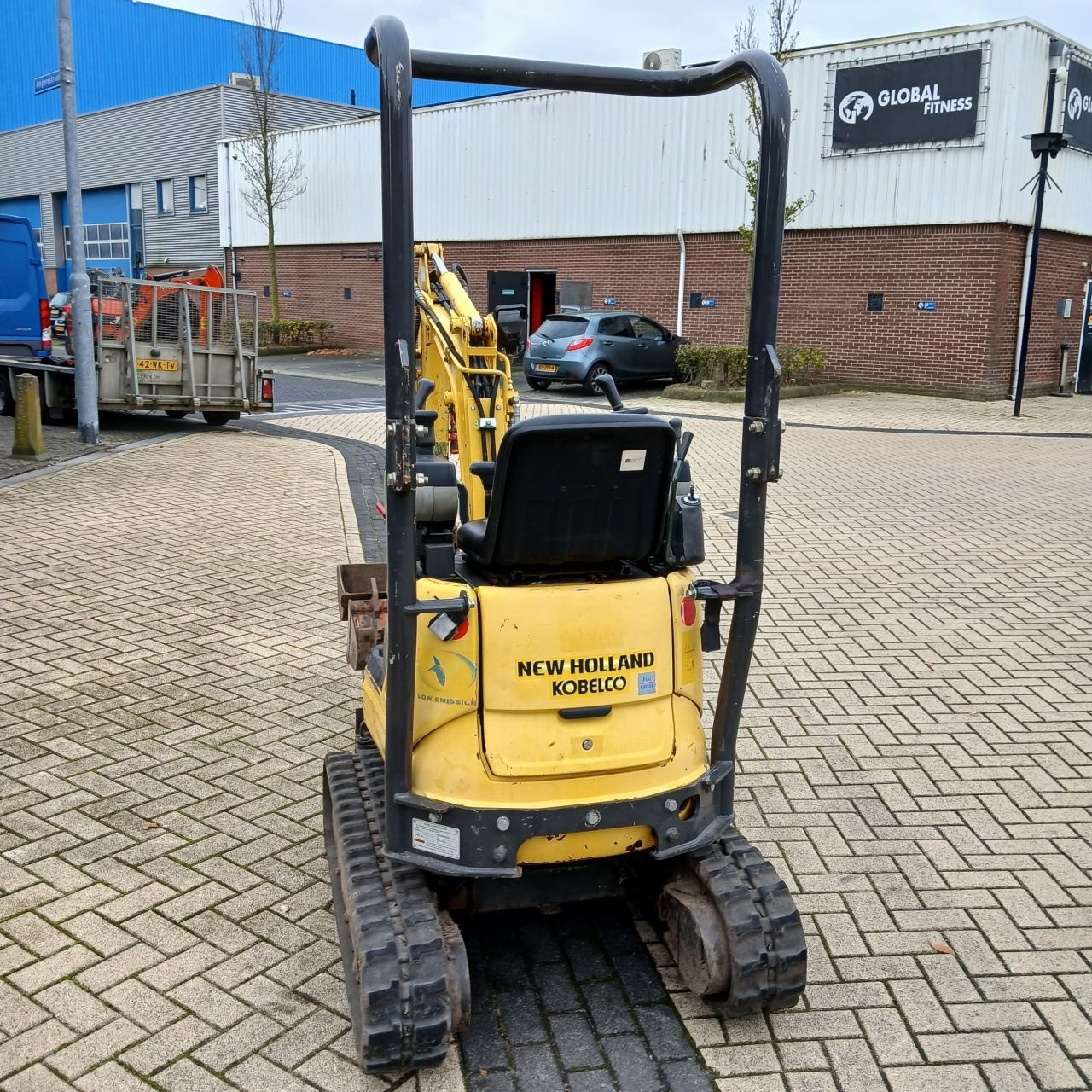 Minibagger van het type New Holland E9SR., Gebrauchtmaschine in Alblasserdam (Foto 2)