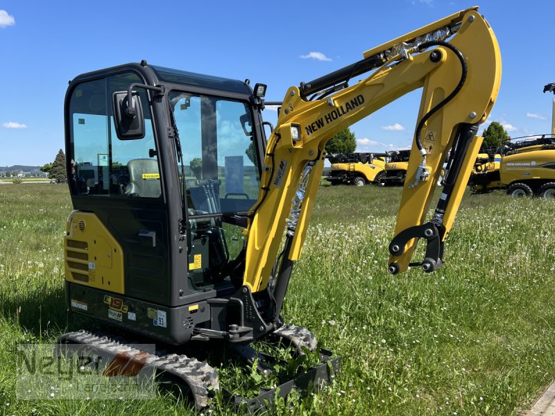 Minibagger of the type New Holland EC19C, Neumaschine in Bad Waldsee Mennisweiler (Picture 1)