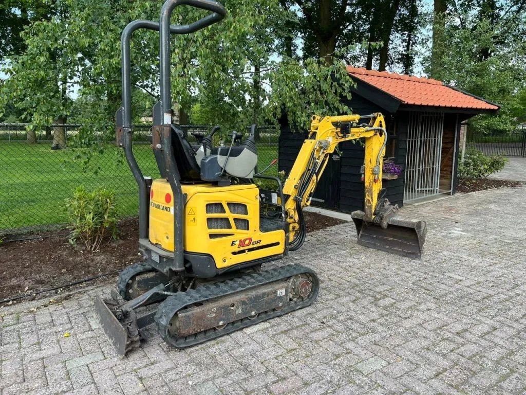 Minibagger van het type New Holland Kobelco E10SR Minigraver, Gebrauchtmaschine in Harskamp (Foto 7)