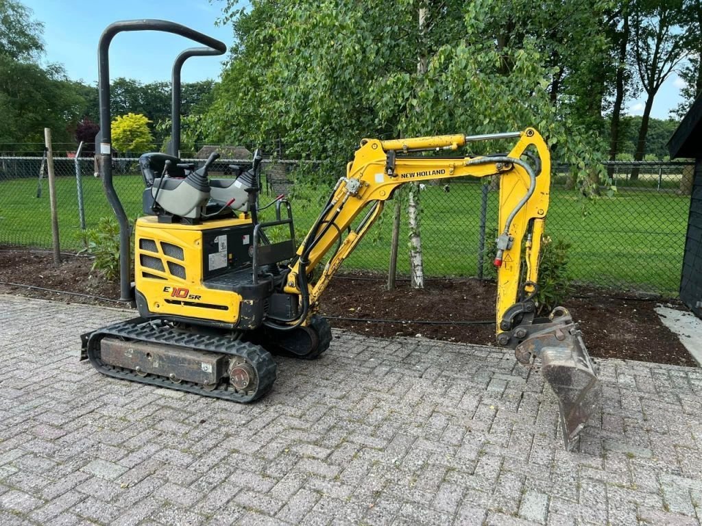 Minibagger typu New Holland Kobelco E10SR Minigraver, Gebrauchtmaschine w Harskamp (Zdjęcie 3)