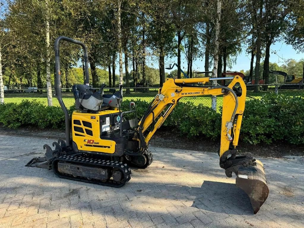 Minibagger от тип New Holland Kobelco E10SR Minigraver, Gebrauchtmaschine в Harskamp (Снимка 3)