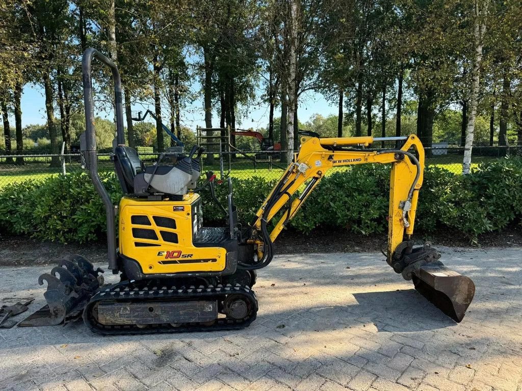 Minibagger Türe ait New Holland Kobelco E10SR Minigraver, Gebrauchtmaschine içinde Harskamp (resim 4)