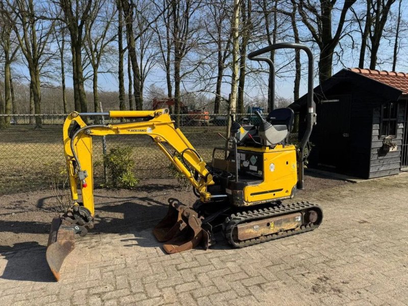 Minibagger tipa New Holland Kobelco E10SR Minigraver, Gebrauchtmaschine u Harskamp (Slika 1)