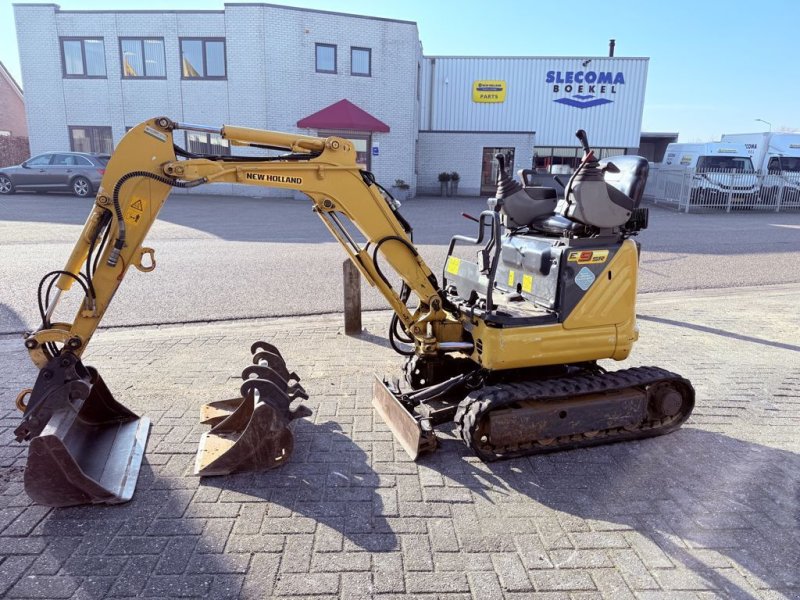 Minibagger van het type New Holland NH E9SR Minigraver, Gebrauchtmaschine in BOEKEL (Foto 1)