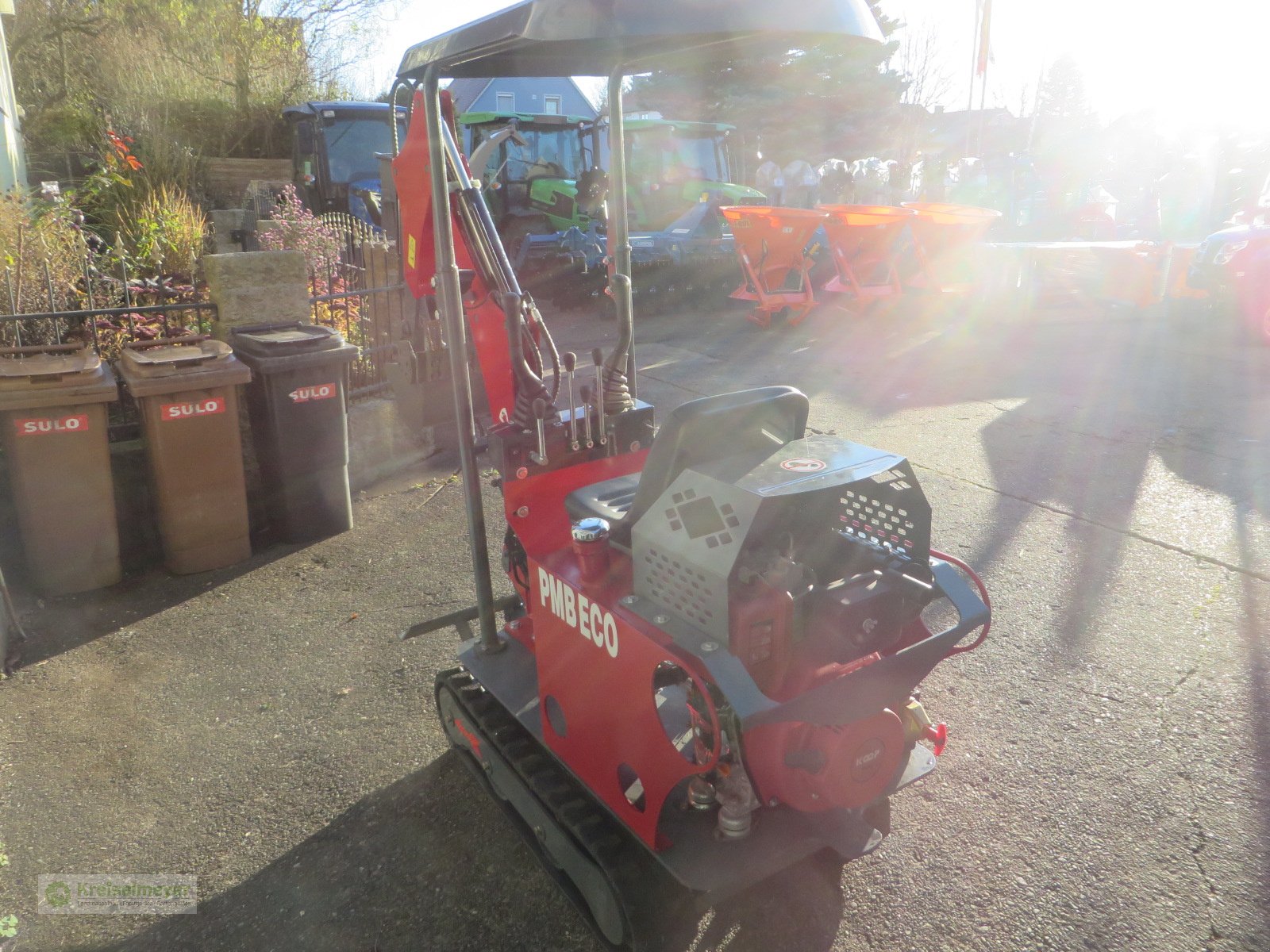 Minibagger of the type Puma Multipower MBL-Eco Diesel + 400mm Schaufel + 700 mm Schaufel 1000 kg Grabkraft Microbagger, Neumaschine in Feuchtwangen (Picture 7)