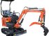 Minibagger del tipo Rhinoceros KS12-9 – Kompakt, Stark, 16 PS Kubota Motor, Neumaschine In Arbing (Immagine 3)