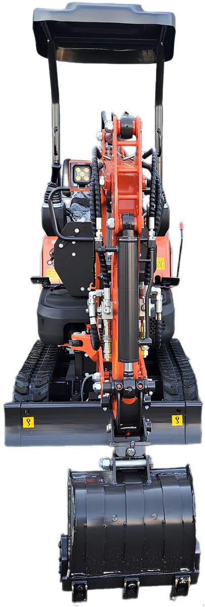 Minibagger typu Rhinoceros KS12-9 – Kompakt, Stark, 16 PS Kubota Motor, Neumaschine w Arbing (Zdjęcie 7)