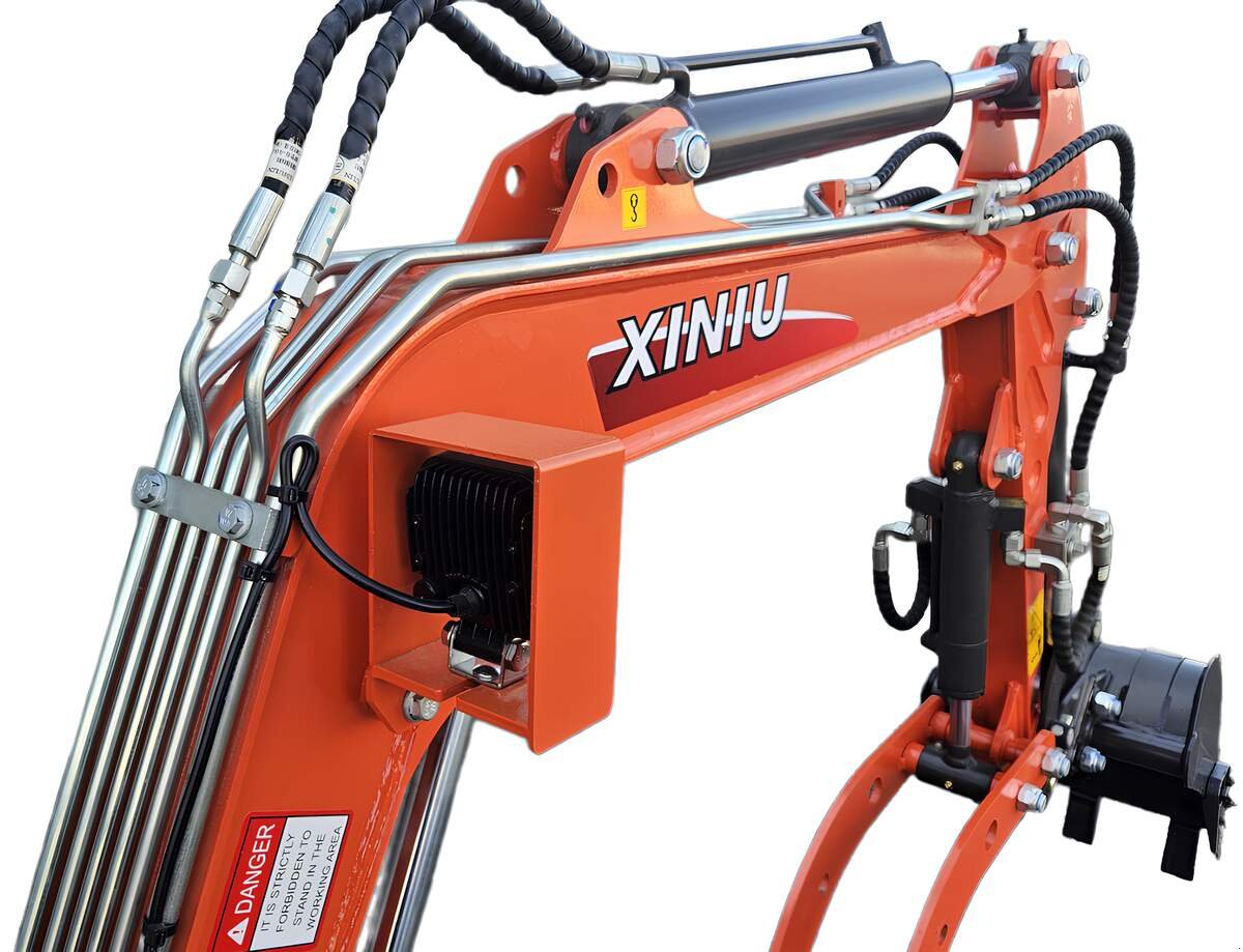 Minibagger του τύπου Rhinoceros KS12-9 – Kompakt, Stark, 16 PS Kubota Motor, Neumaschine σε Arbing (Φωτογραφία 10)