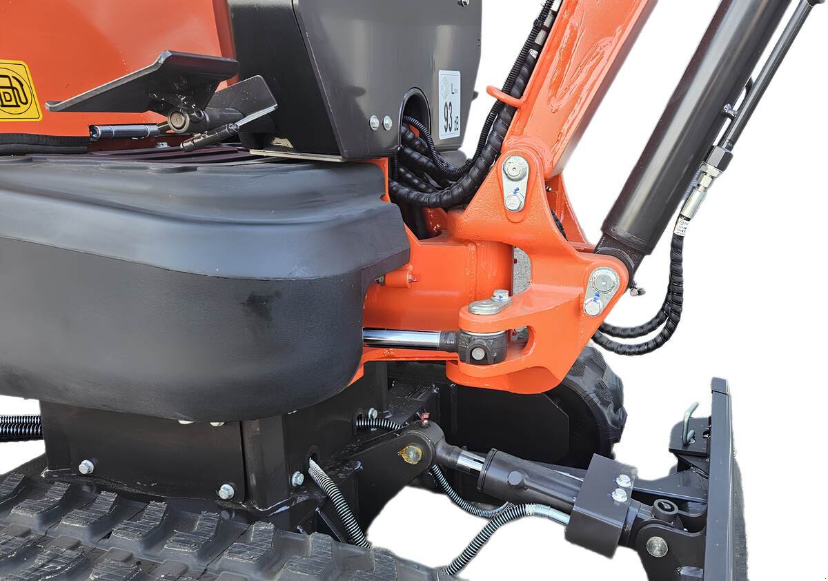 Minibagger typu Rhinoceros KS12-9 – Kompakt, Stark, 16 PS Kubota Motor, Neumaschine w Arbing (Zdjęcie 14)