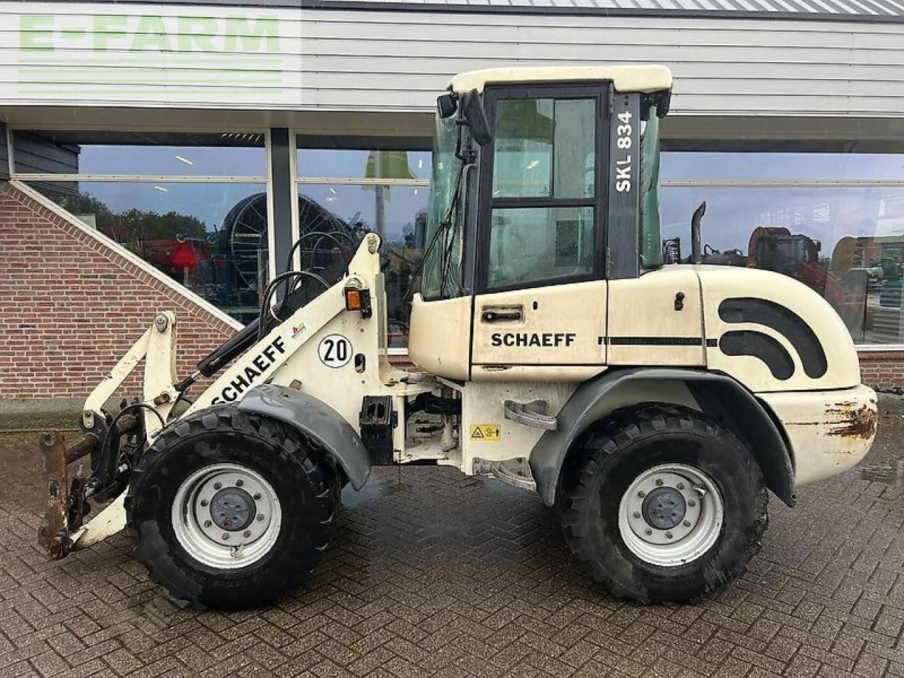 Minibagger typu Schaeff skl 834 (terex), Gebrauchtmaschine v ag BROEKLAND (Obrázek 2)