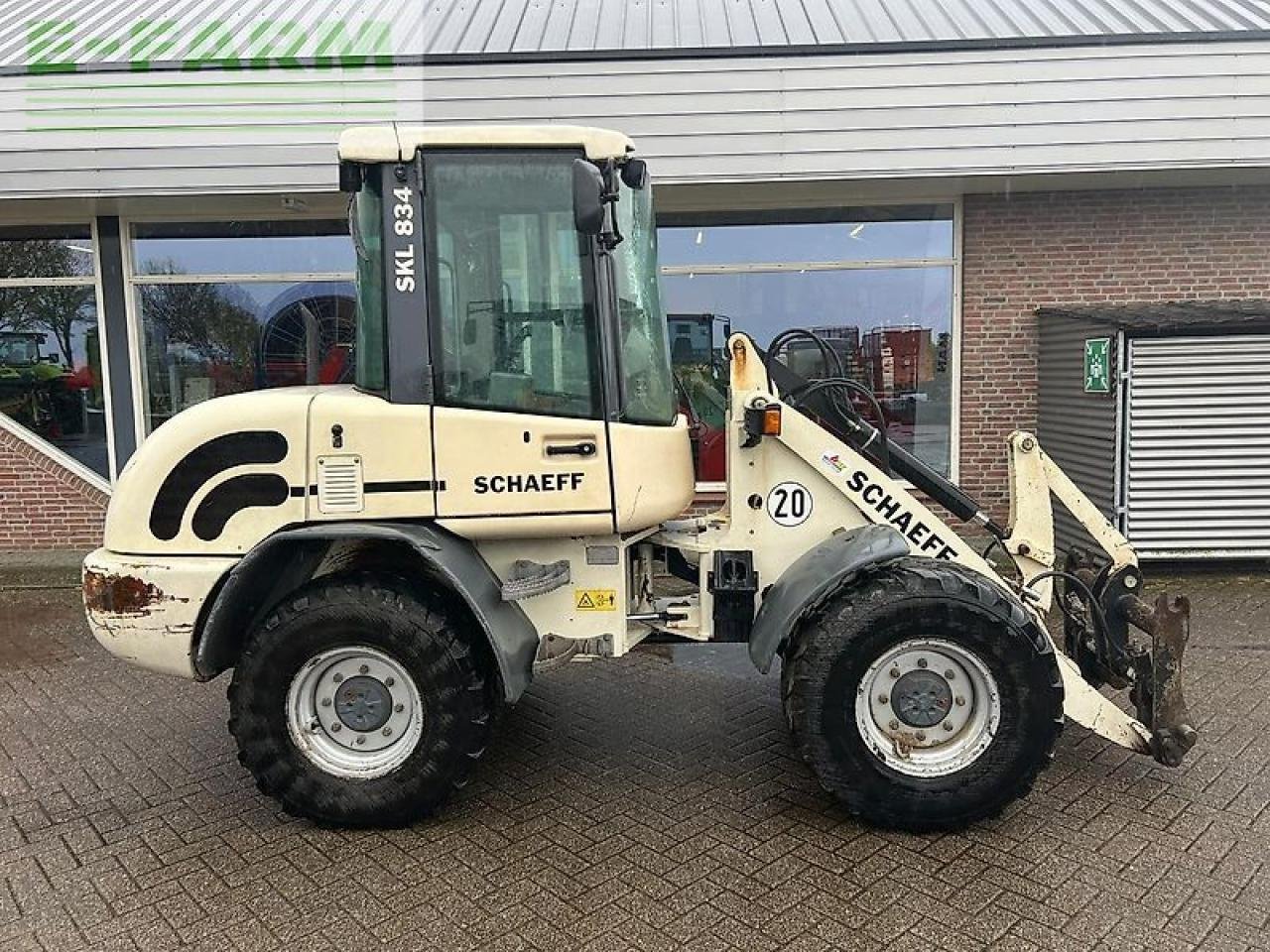 Minibagger del tipo Schaeff skl 834 (terex), Gebrauchtmaschine en ag BROEKLAND (Imagen 8)