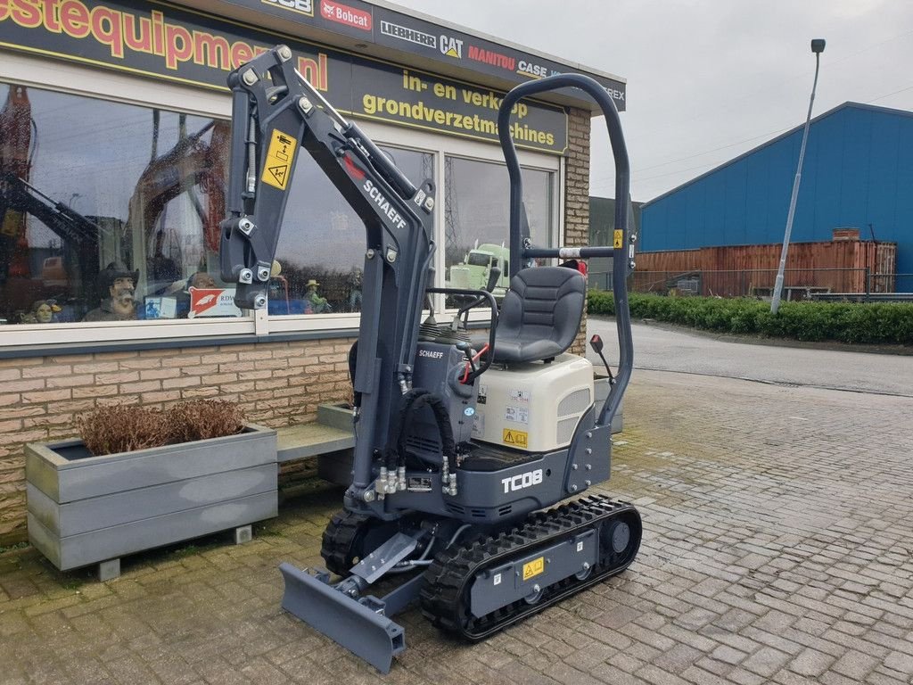 Minibagger Türe ait Schaeff TC08, Neumaschine içinde Krabbendijke (resim 2)