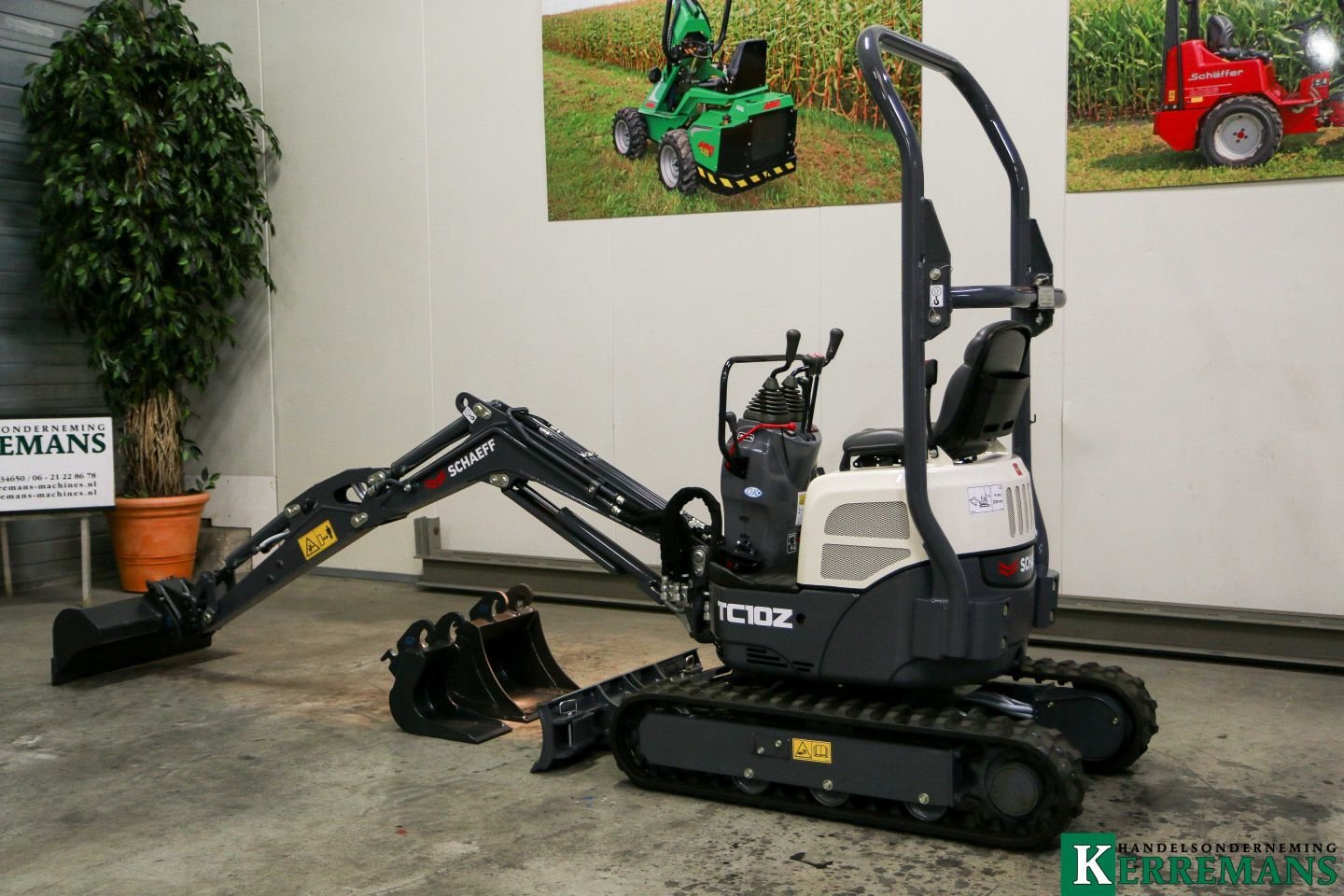 Minibagger tipa Schaeff TC10Z, Neumaschine u Dronten (Slika 3)