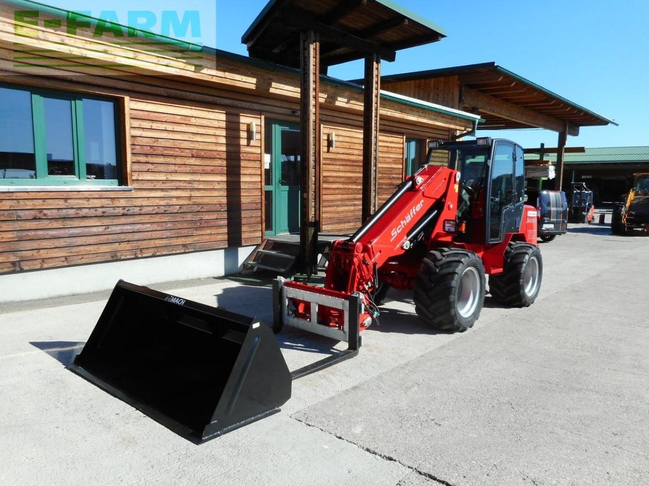 Minibagger des Typs Schäffer 570t mit teleskoparm! ( 4.900kg ) schaufel u. g, Gebrauchtmaschine in ST. NIKOLAI/DR. (Bild 2)