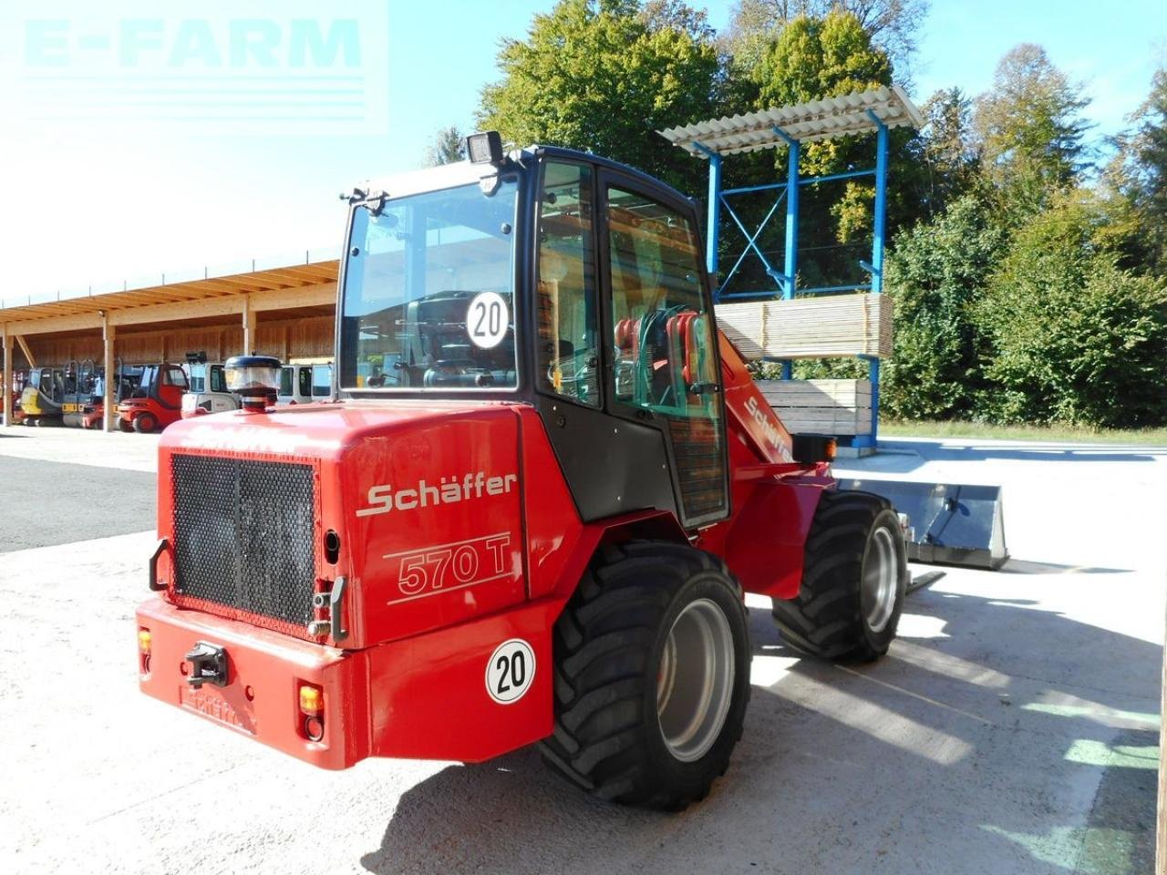 Minibagger typu Schäffer 570t mit teleskoparm! ( 4.900kg ) schaufel u. g, Gebrauchtmaschine v ST. NIKOLAI/DR. (Obrázek 4)