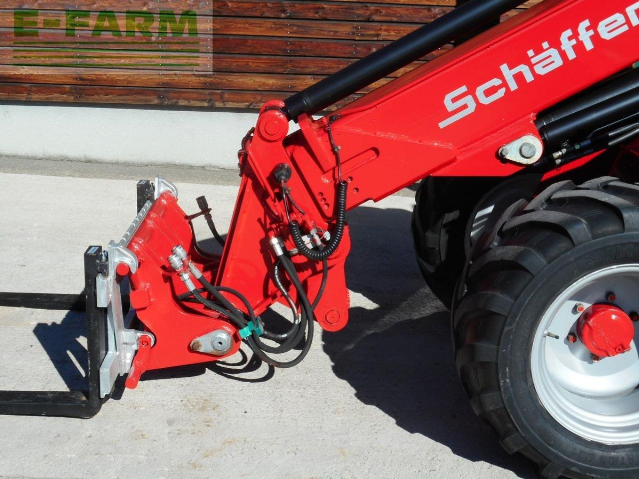 Minibagger typu Schäffer 570t mit teleskoparm! ( 4.900kg ) schaufel u. g, Gebrauchtmaschine v ST. NIKOLAI/DR. (Obrázek 11)