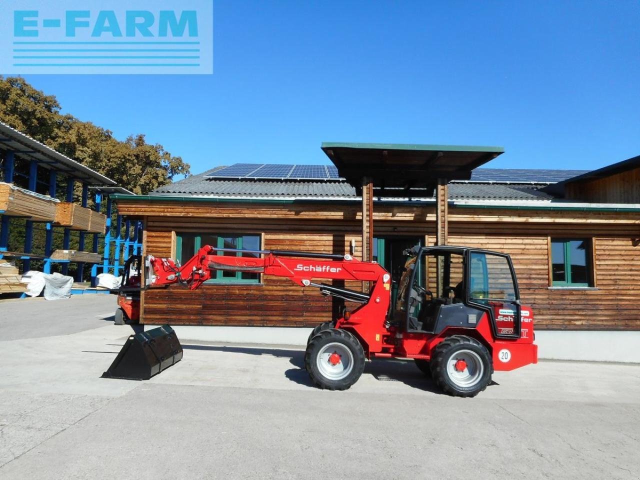 Minibagger des Typs Schäffer 570t mit teleskoparm! ( 4.900kg ) schaufel u. g, Gebrauchtmaschine in ST. NIKOLAI/DR. (Bild 14)