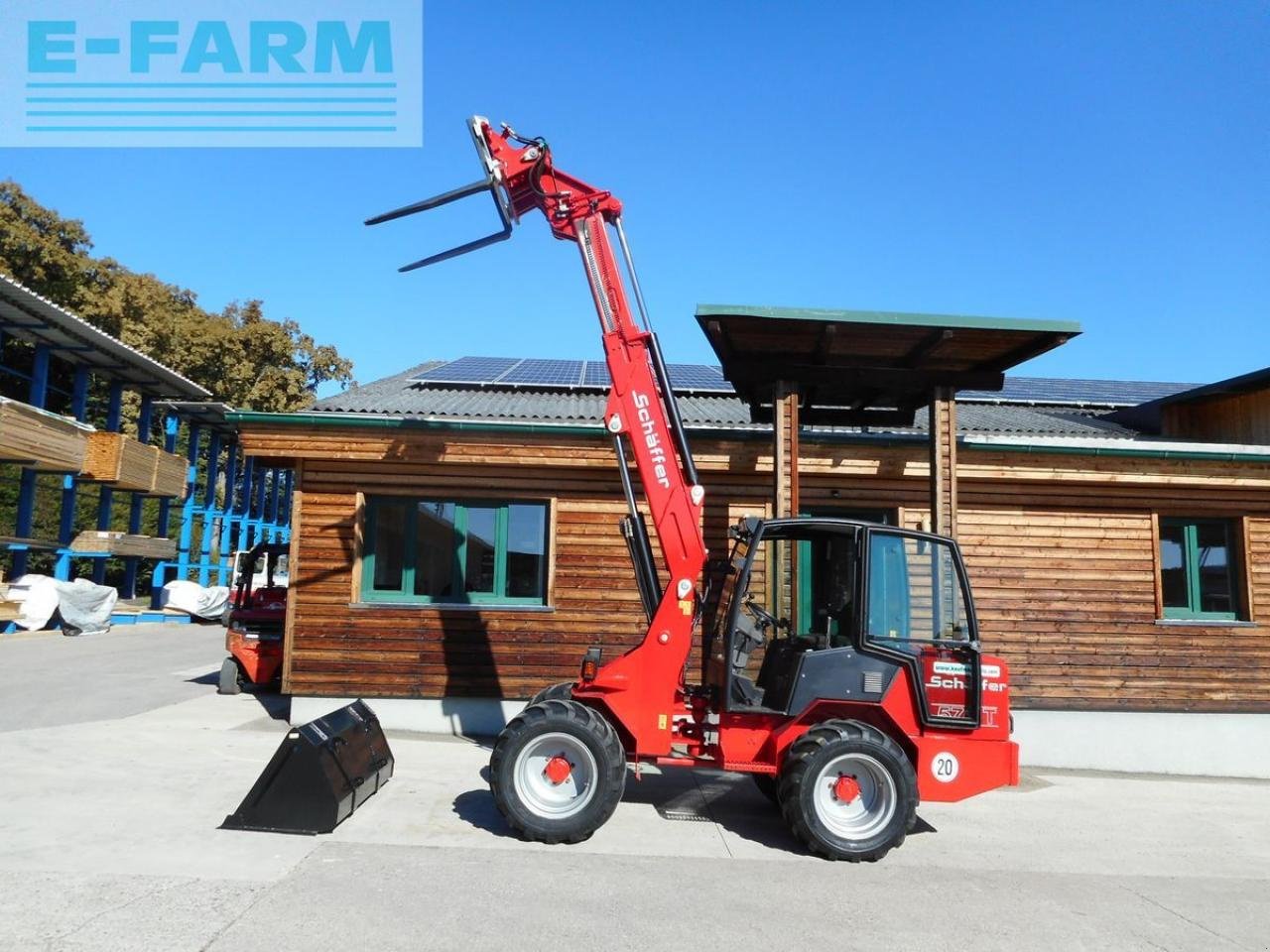 Minibagger van het type Schäffer 570t mit teleskoparm! ( 4.900kg ) schaufel u. g, Gebrauchtmaschine in ST. NIKOLAI/DR. (Foto 15)