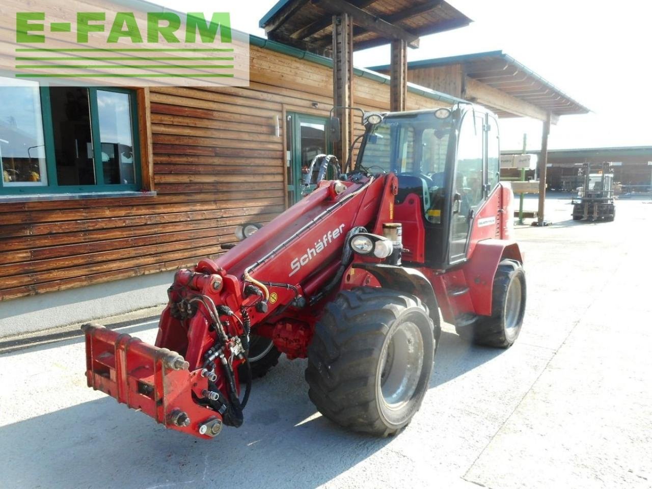 Minibagger des Typs Schäffer 6390t ( 5.115kg ) mit teleskoparm, Gebrauchtmaschine in ST. NIKOLAI/DR. (Bild 2)