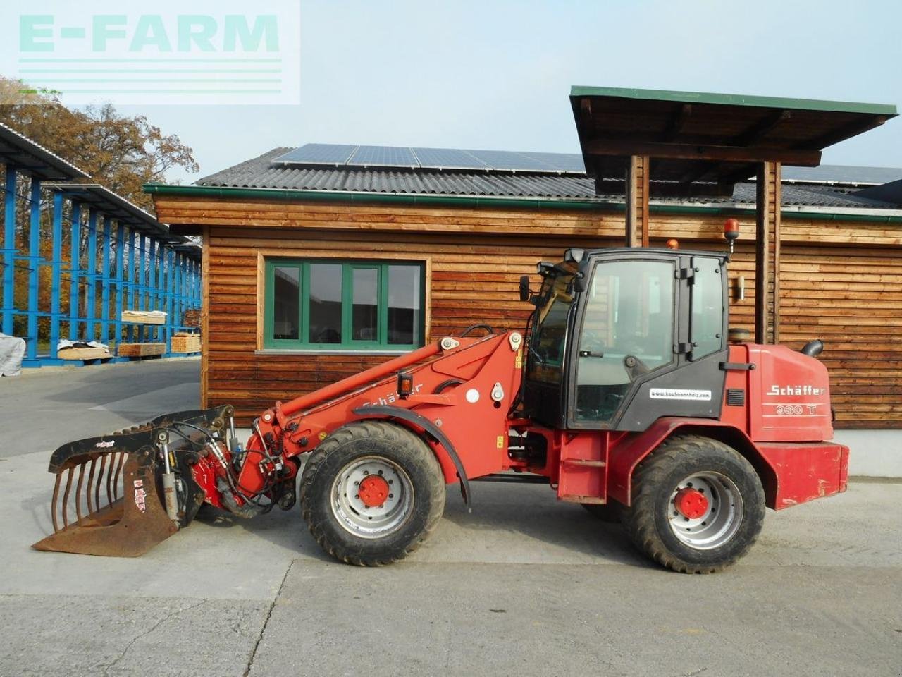 Minibagger typu Schäffer 930t mit teleskoparm! 4,2t - 5,25m, Gebrauchtmaschine v ST. NIKOLAI/DR. (Obrázok 1)