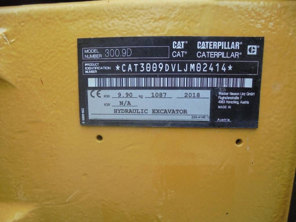 Minibagger des Typs Sonstige Cat 300.9 D, Gebrauchtmaschine in Kockengen (Bild 5)