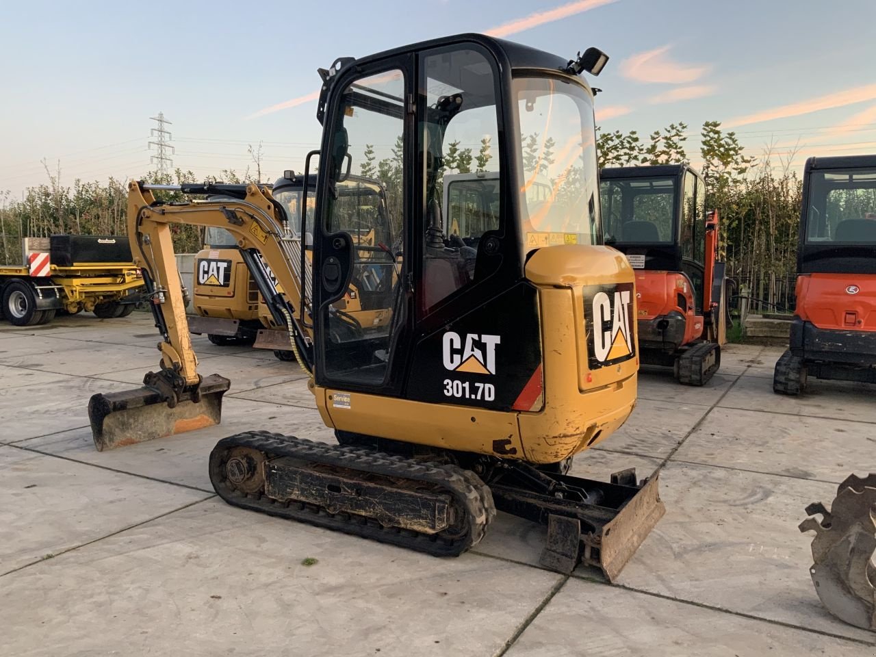 Minibagger del tipo Sonstige Cat 301.7D, Gebrauchtmaschine In Kesteren (Immagine 3)