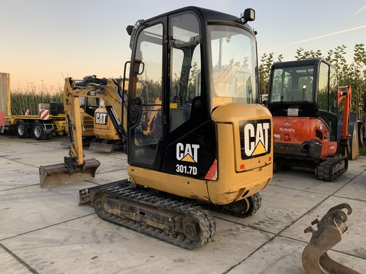 Minibagger van het type Sonstige Cat 301.7D, Gebrauchtmaschine in Kesteren (Foto 4)