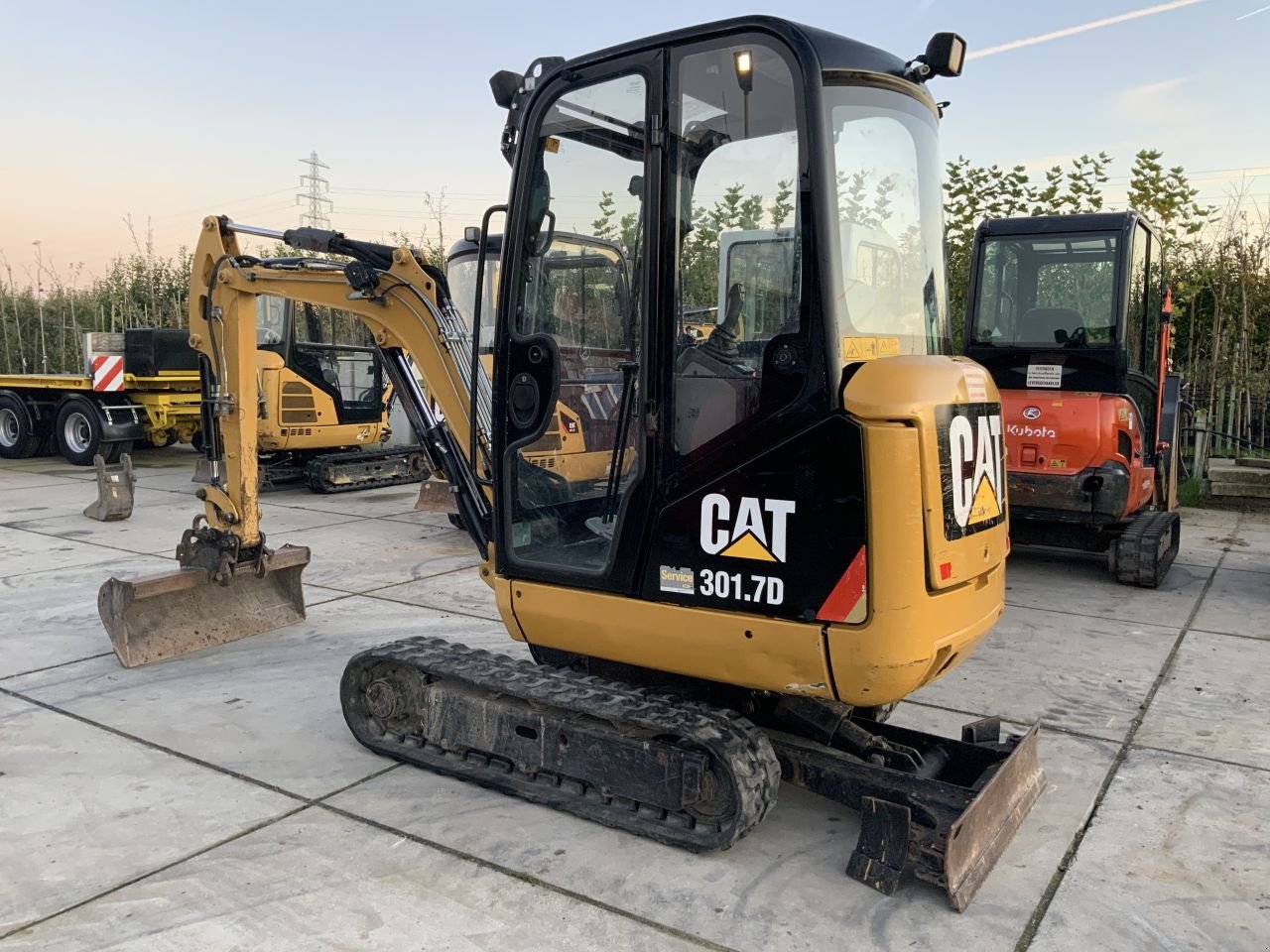 Minibagger des Typs Sonstige Cat 301.7D, Gebrauchtmaschine in Kesteren (Bild 3)